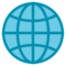 Globe With Meridians emoji on HTC